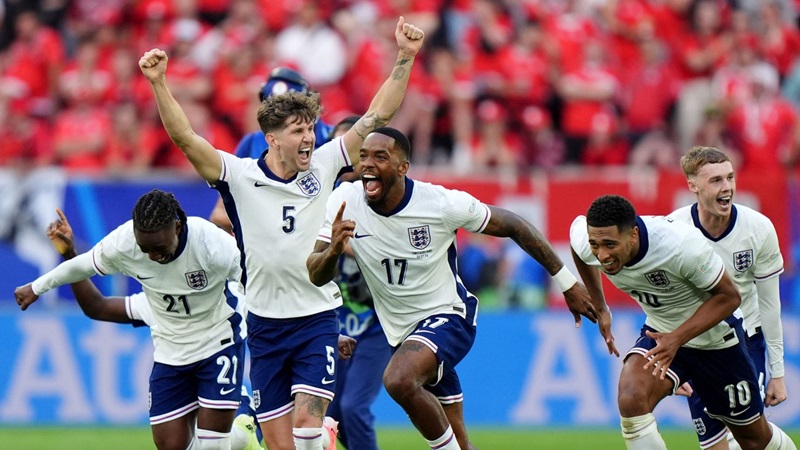 England's Perfect Penalty Shoot-Out Triumphs Over Switzerland in Euro 2024 Quarter-Final 1