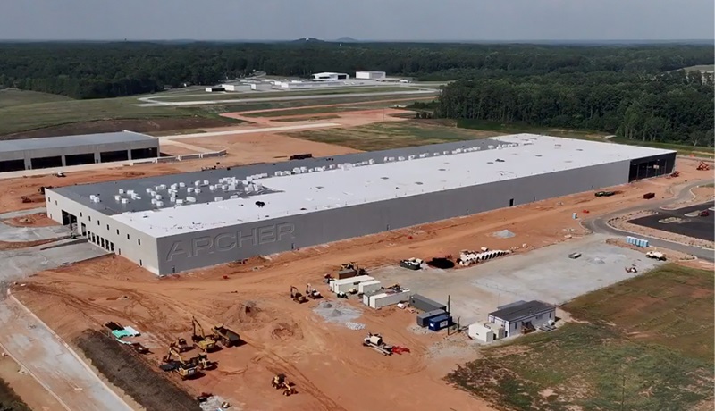 Archer Aviation Unveils Midnight Aircraft in Atlanta as It Approaches Completion of Covington Manufacturing Facility 2